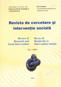 Revista de cercetare si interventie sociala